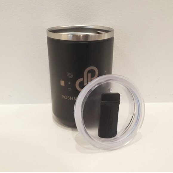 Poshmark 10th Birthday Tumbler Limited Edition Black FREE Stickers - Picture 3 of 5